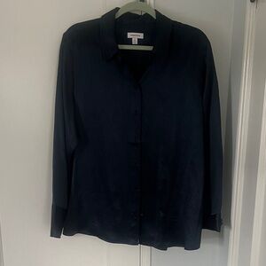 Nordstrom Navy Blue Women's Top